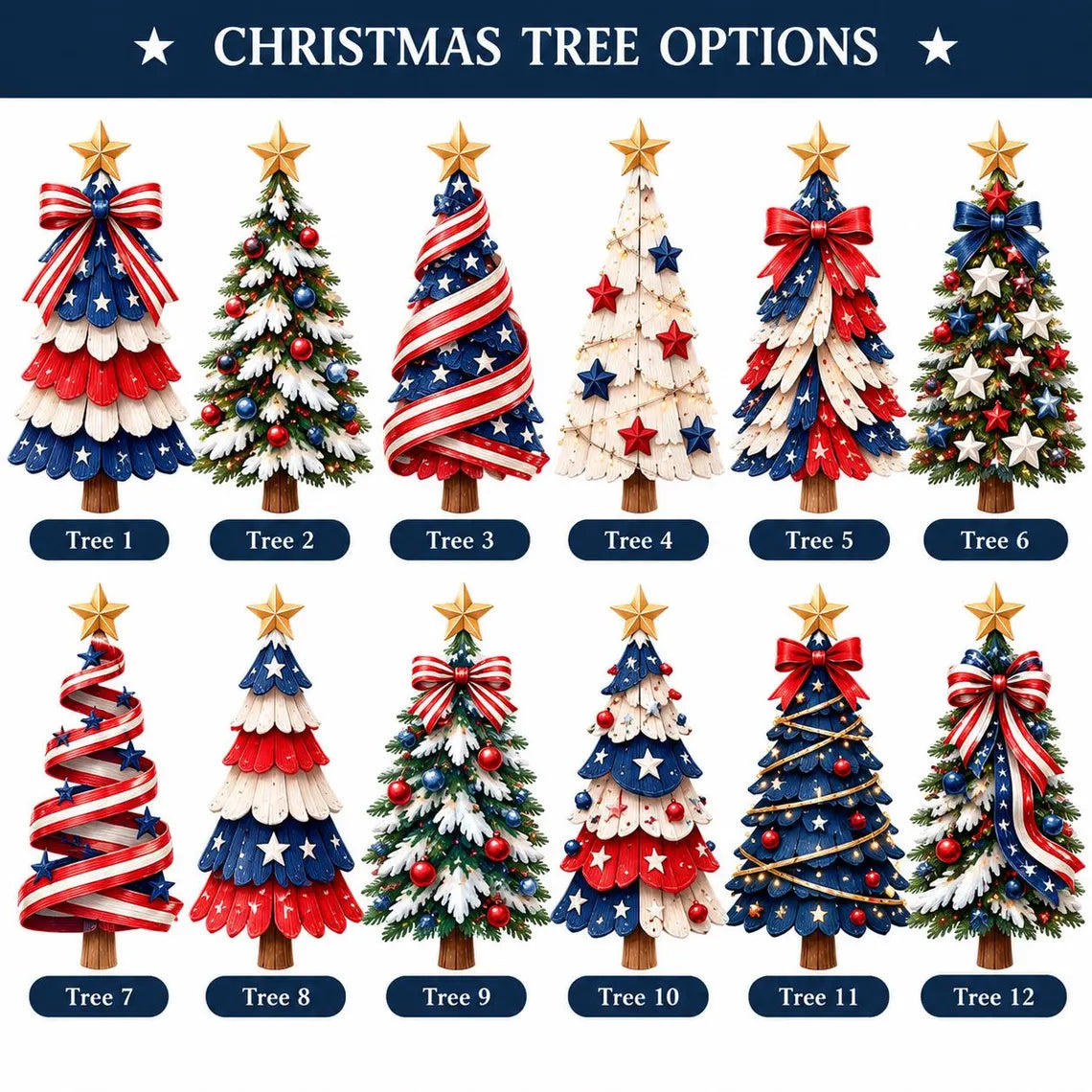 Personalized Patriotic Christmas Ornament 2026, America Christmas Ornament, Custom Family Name Glass Ornament, Red White Blue Tree Decor