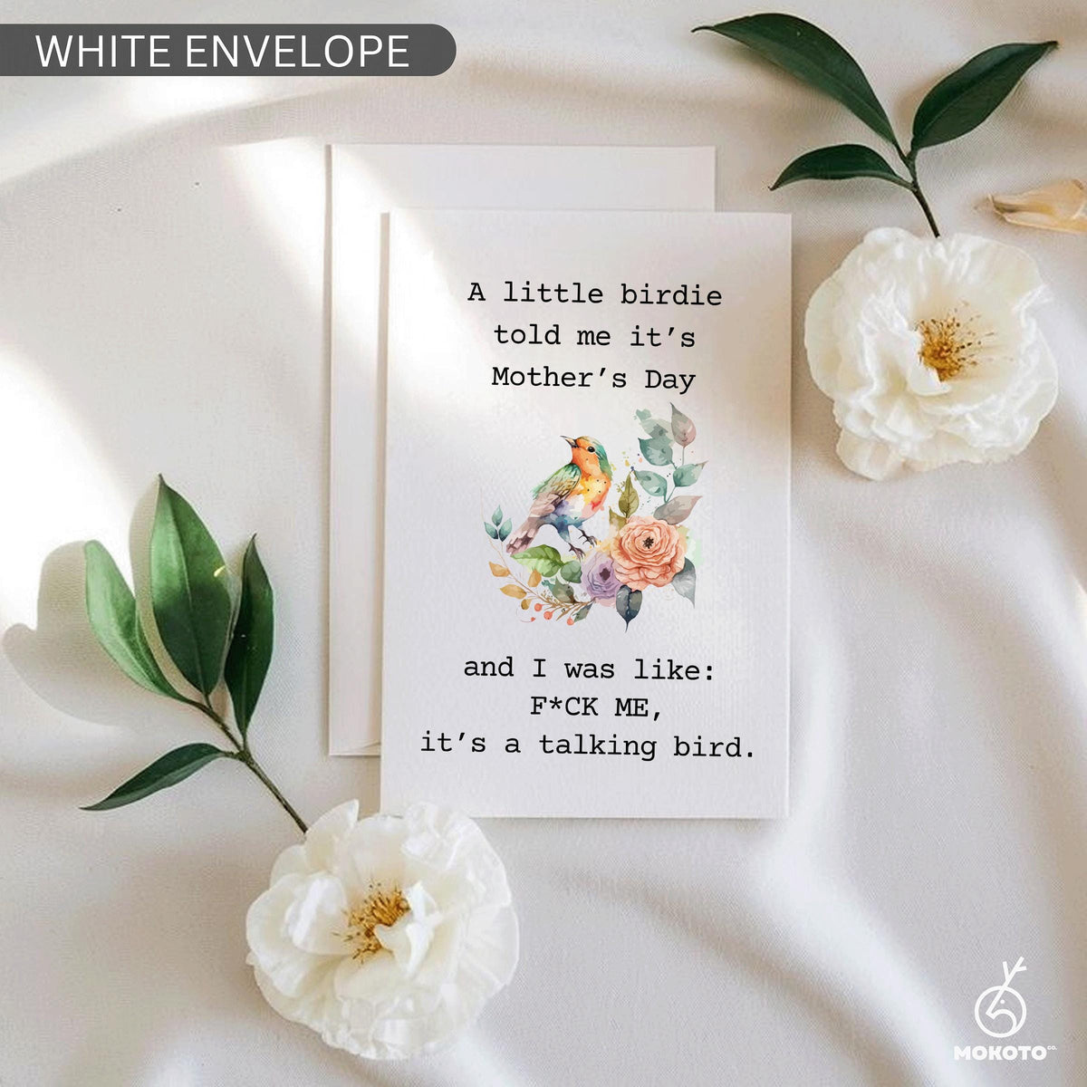 A Little Birdie Told Me It’s Mother's Day, Funny Mother’s Day Card