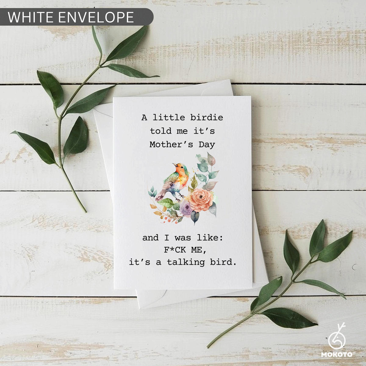 A Little Birdie Told Me It’s Mother's Day, Funny Mother’s Day Card