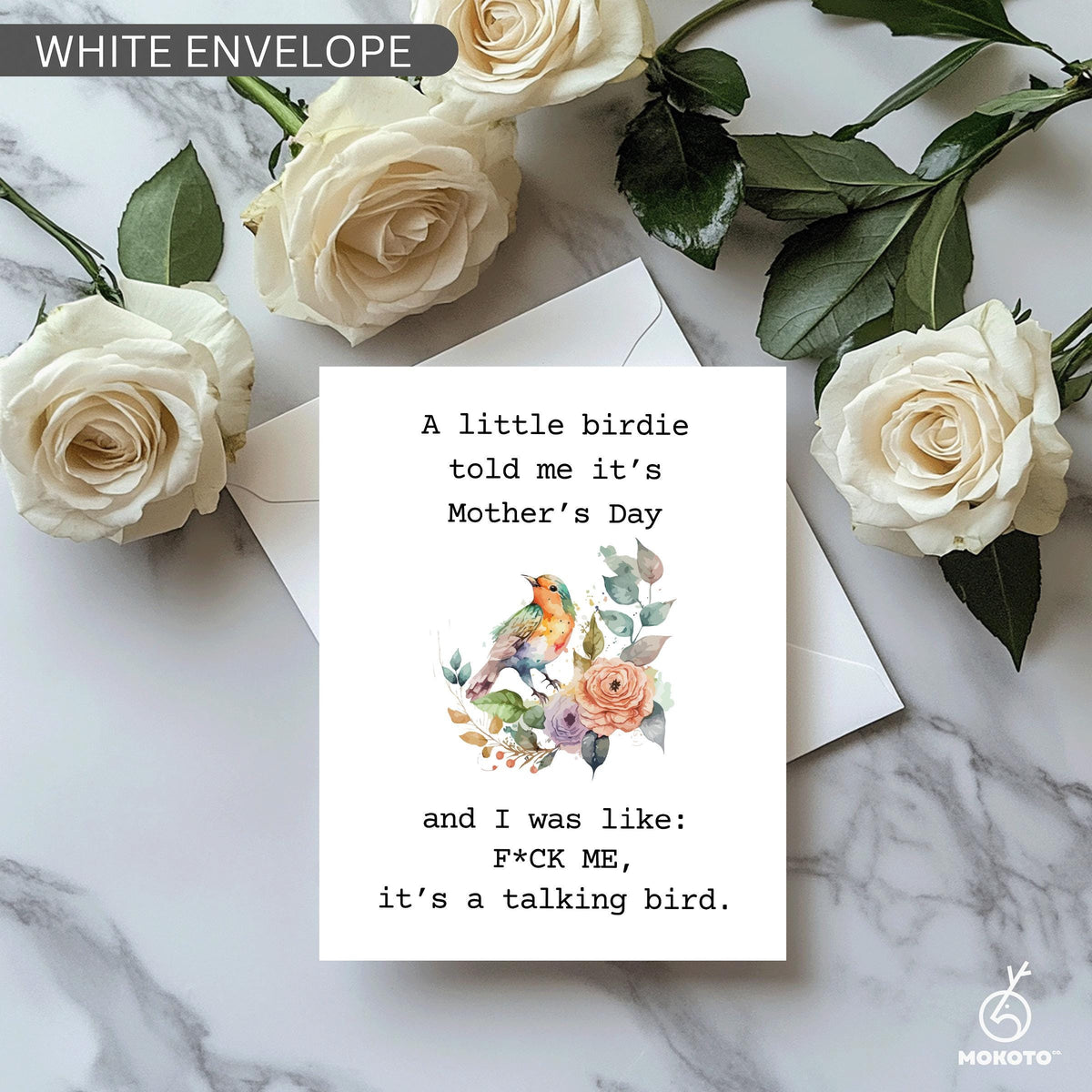 A Little Birdie Told Me It’s Mother's Day, Funny Mother’s Day Card