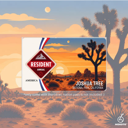 National Parks Pass Card Sleeve, Custom Your Own Parks Card Protector (Pass Not Included)
